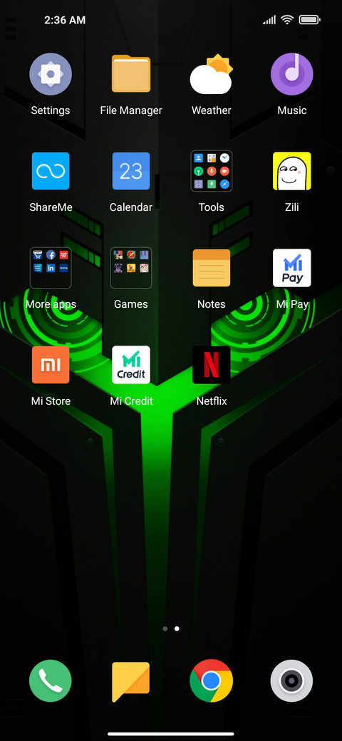 Black Shark Edition screenshot