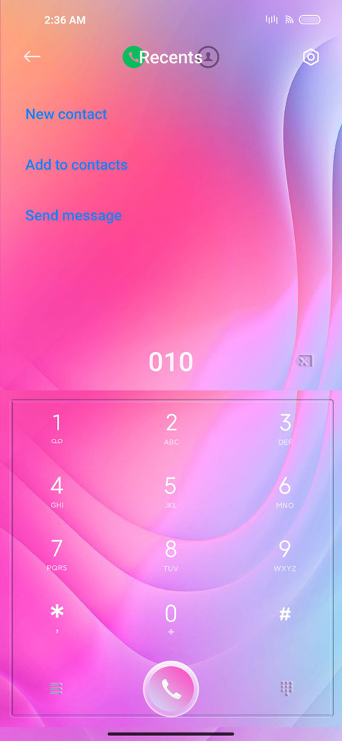 Pink Abstract screenshot