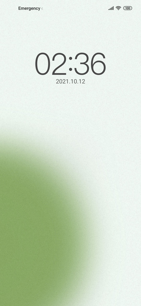 Simple color screenshot