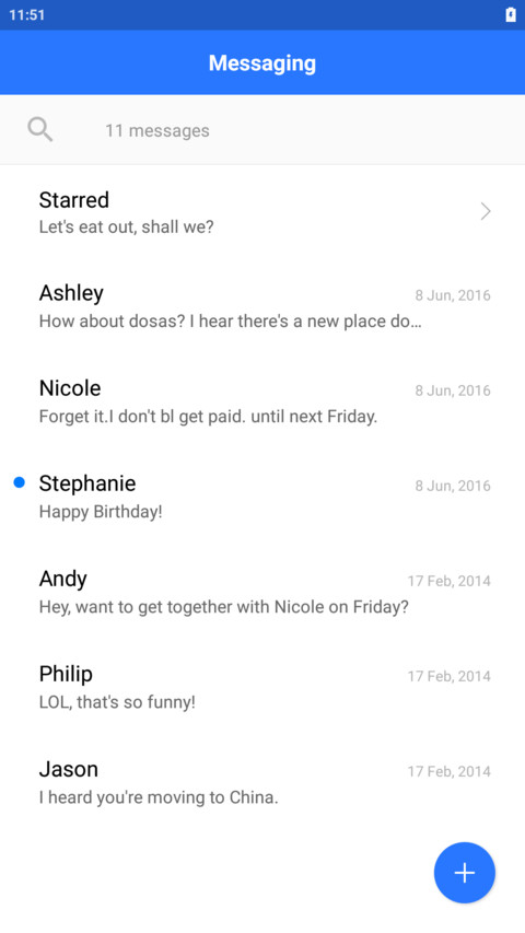 Oreo 8.1 screenshot