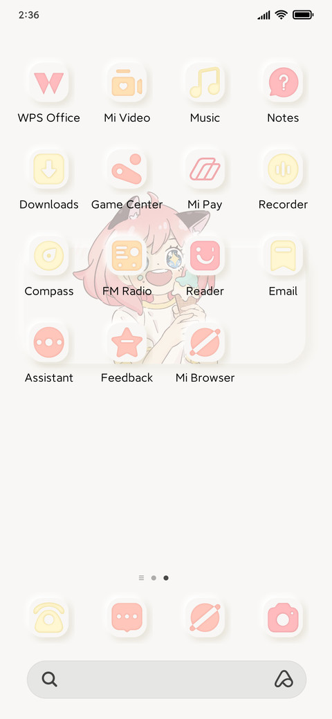 pink sweet girl screenshot