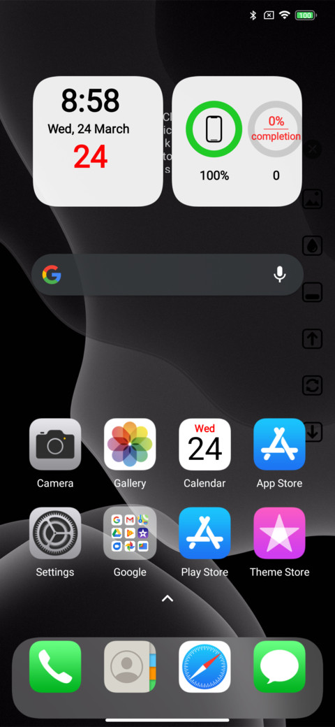 iOS Standard screenshot