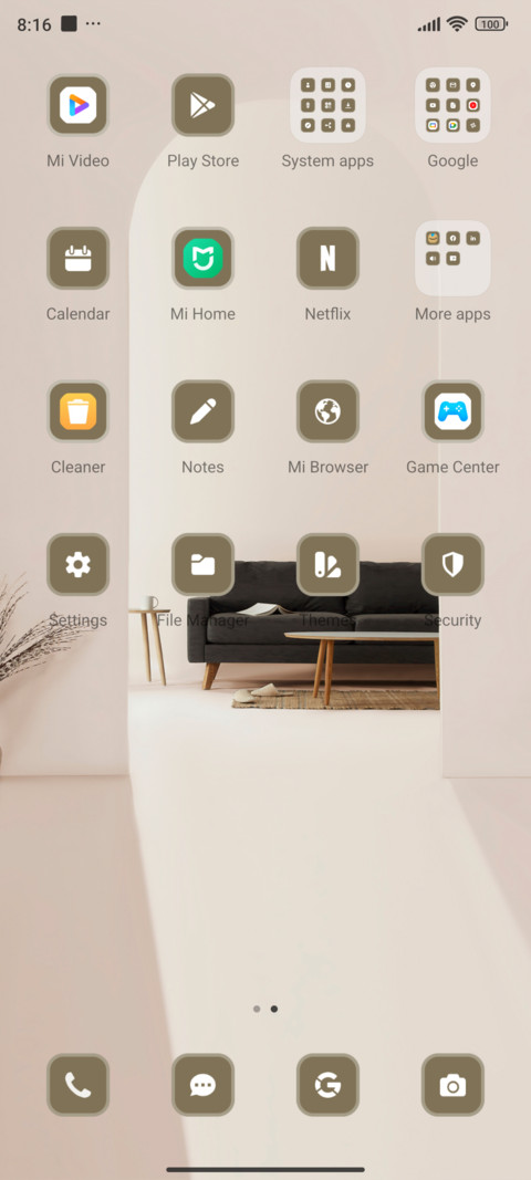 Minimal Interior screenshot