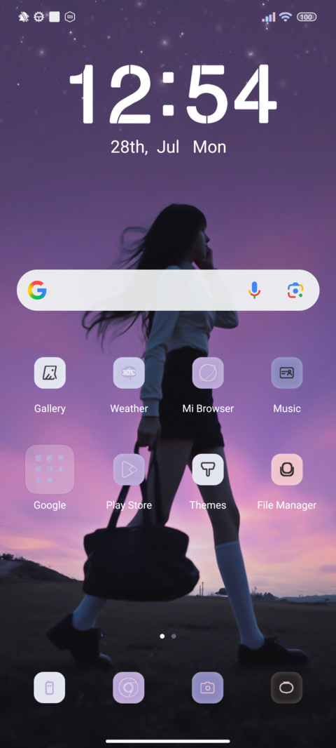 Purple freedom screenshot