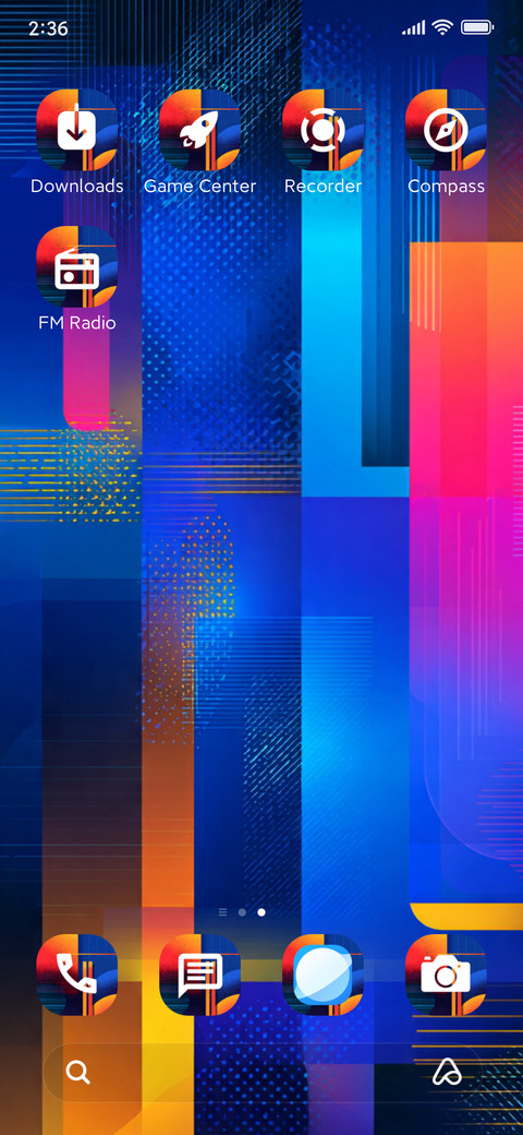 Abstract Blast screenshot