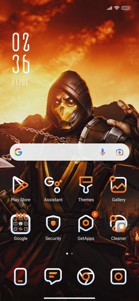 Meego SrxUi screenshot