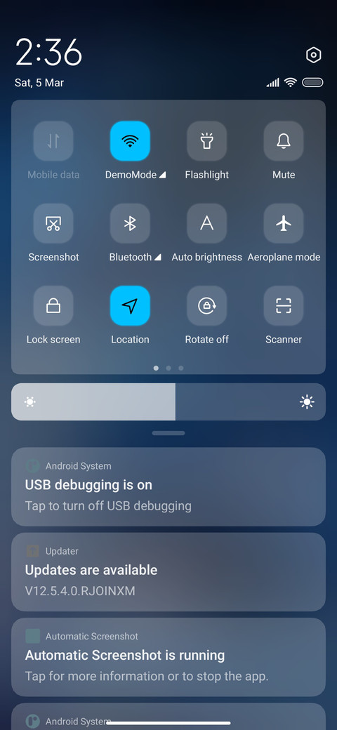 Winter e screenshot