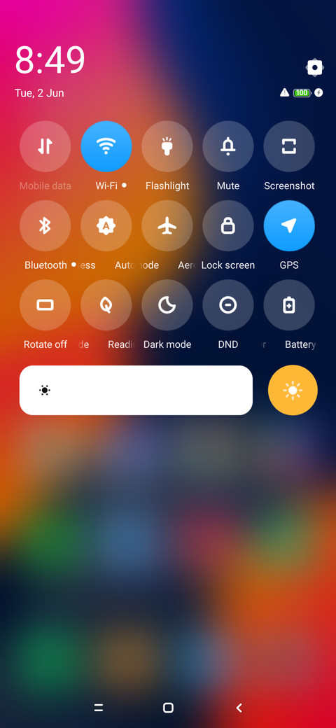 MeUi 12 PRO screenshot
