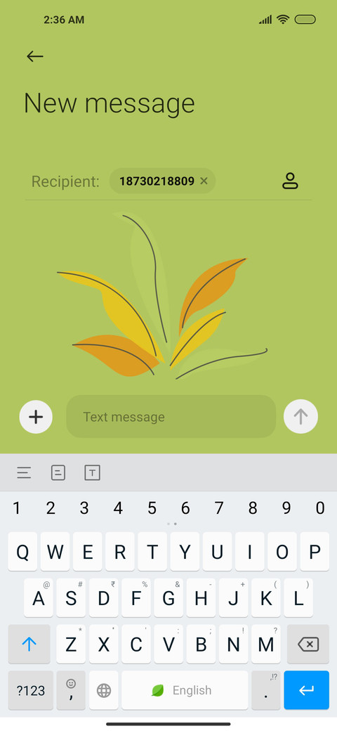 early green screenshot