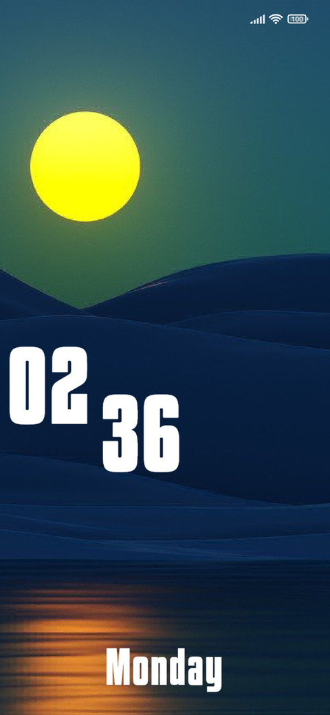 Hill Sunset screenshot