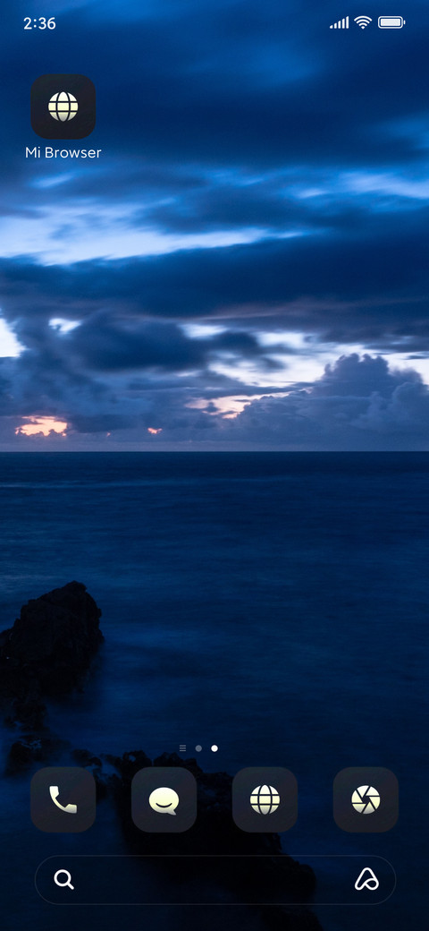 Sunrise screenshot