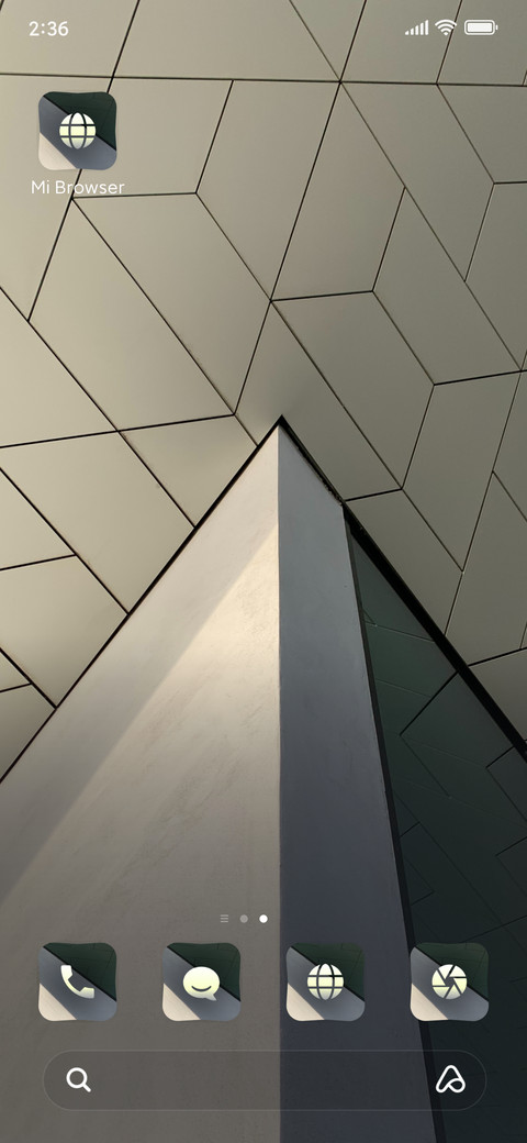Contemporary screenshot