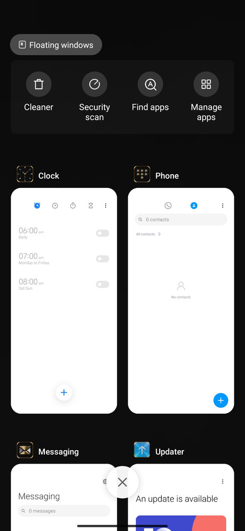 Gear clock screenshot