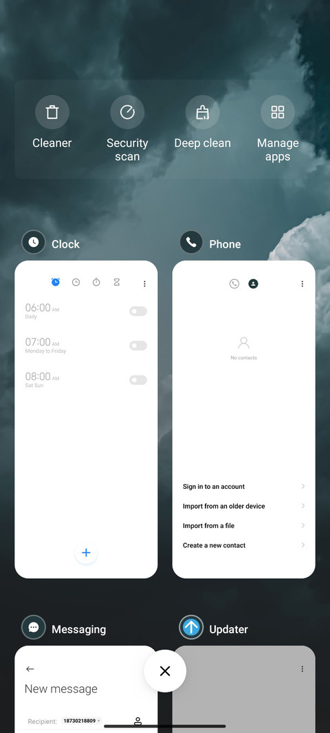 Cloudy Sky screenshot