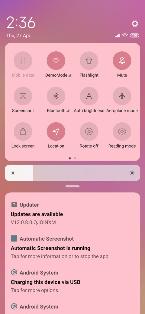 Letter bubble screenshot