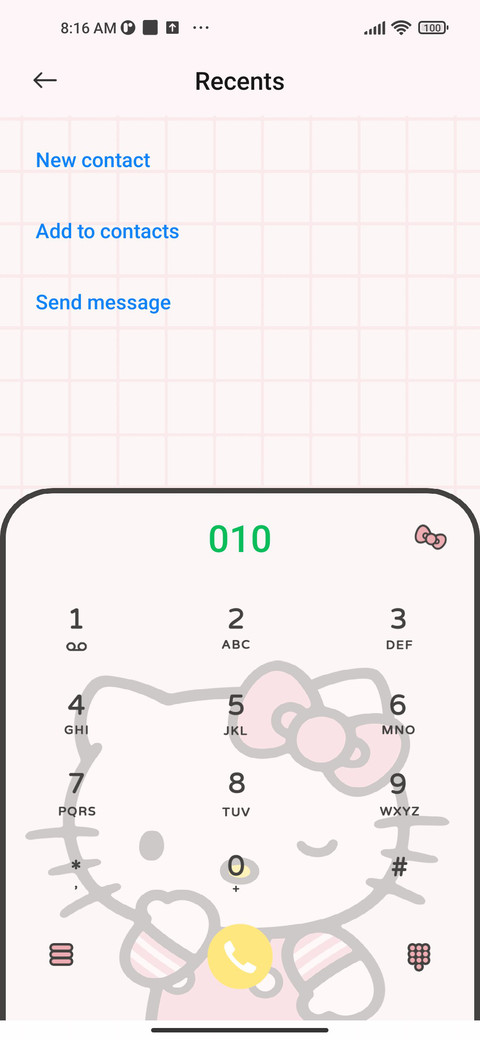 Hello Kitty mood screenshot