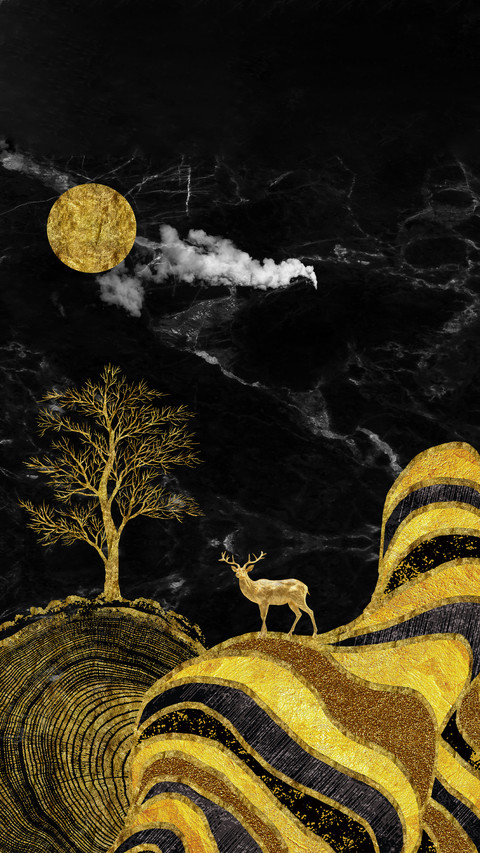 Gorgeous gilt illustrations screenshot