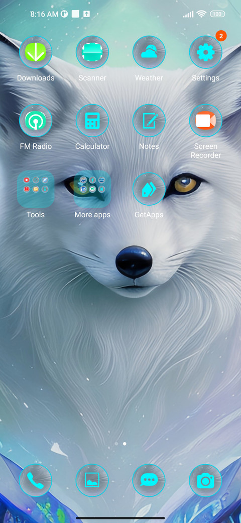 fox snow screenshot