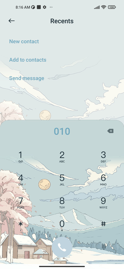 Ukiyo e snow screenshot