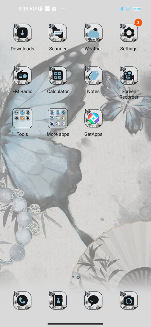 Ink wash Butterfly screenshot