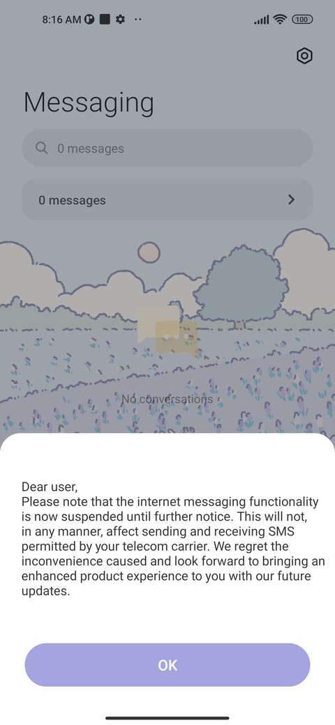 Purple Field screenshot