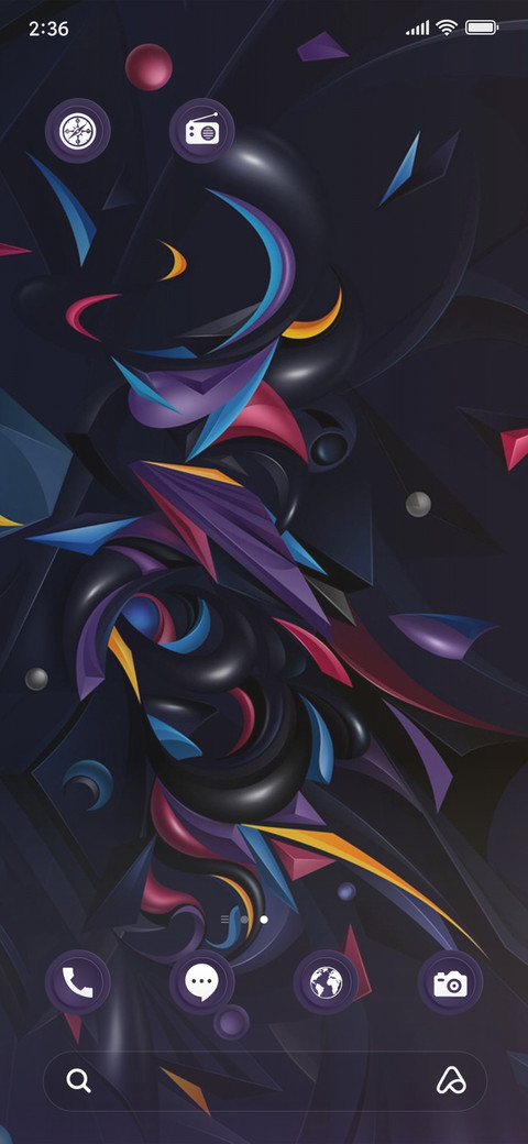 Circle Abstract_3MDS screenshot