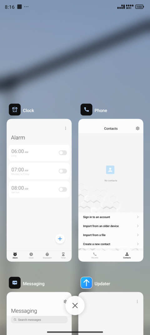 Azure Arch screenshot