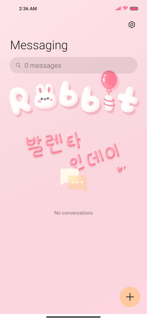 Valentine's rabbit screenshot