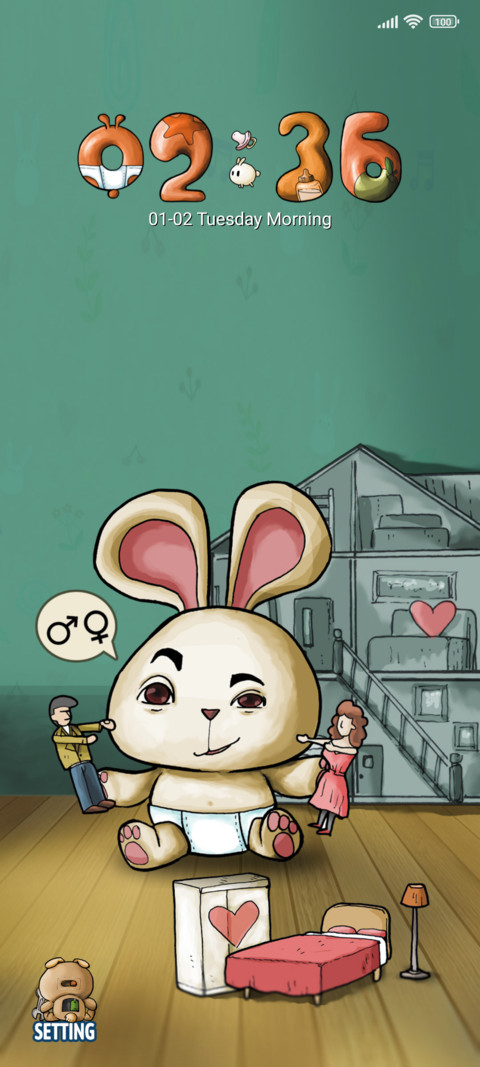Baby Rabbit screenshot
