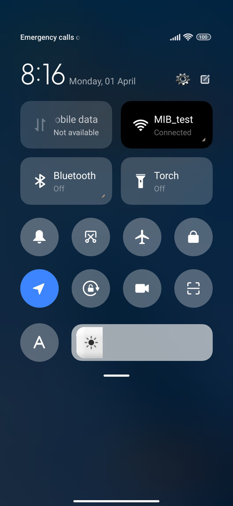 Blue life screenshot