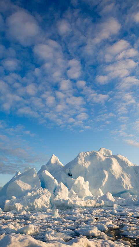 Arctic frost landscape screenshot