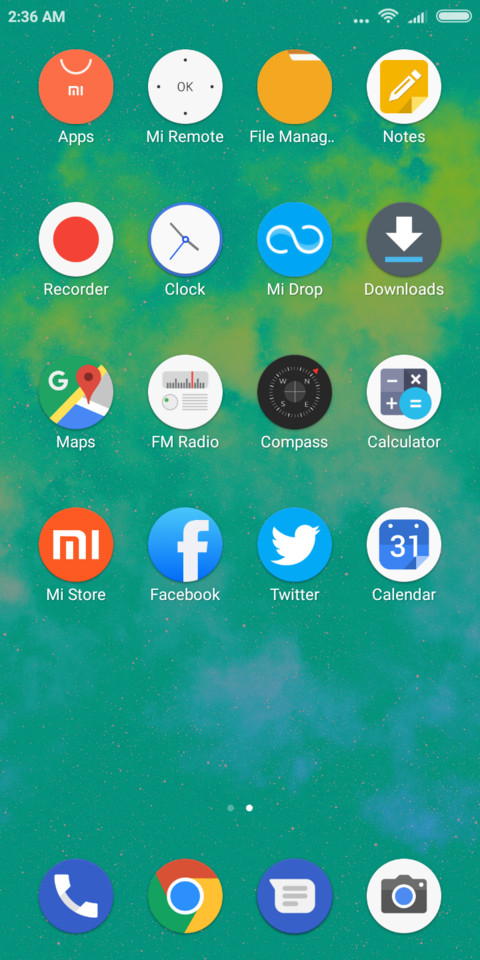 Night Sky Oreo screenshot