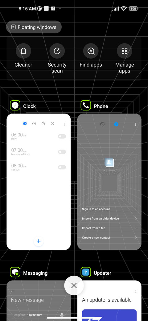 Space walk screenshot