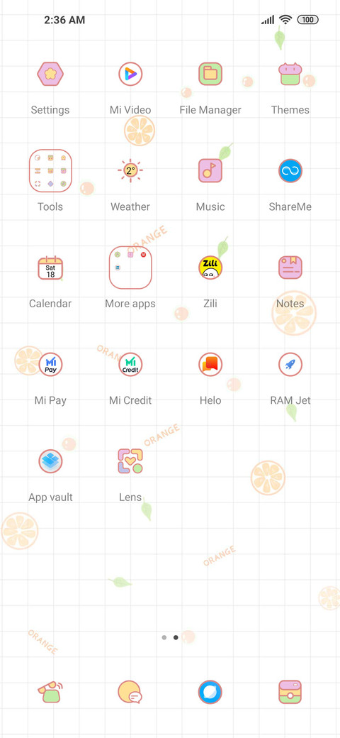 Fruity trend screenshot