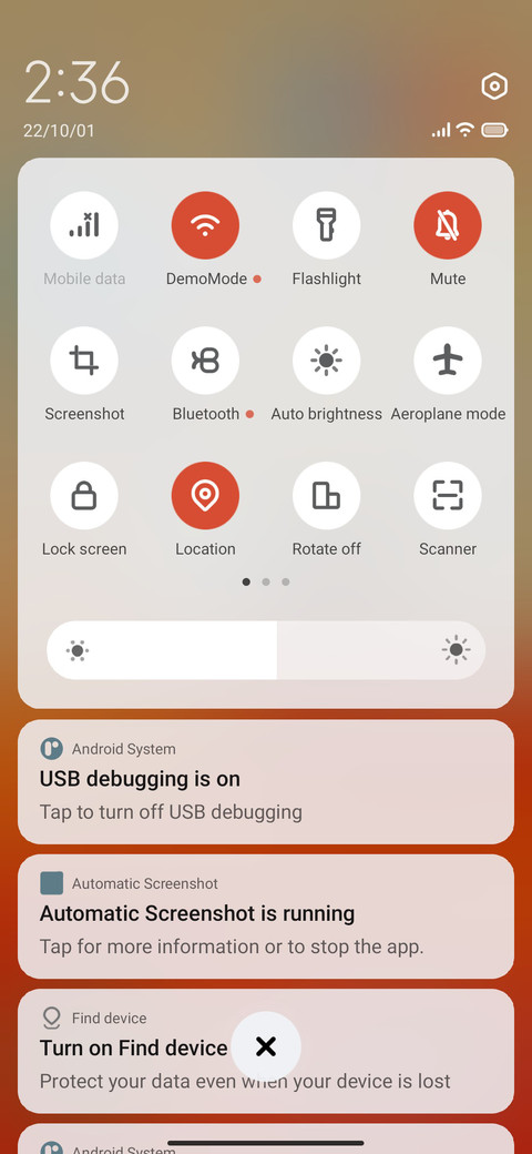 Virtual screenshot