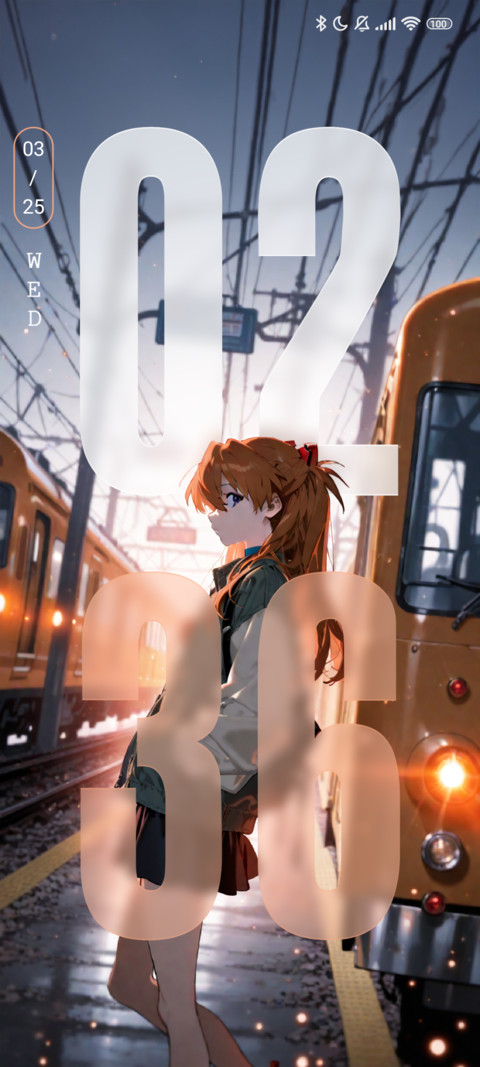 Orange-haired girl screenshot