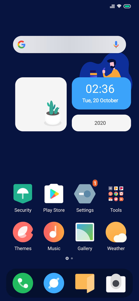 Minimal MIUI11  screenshot