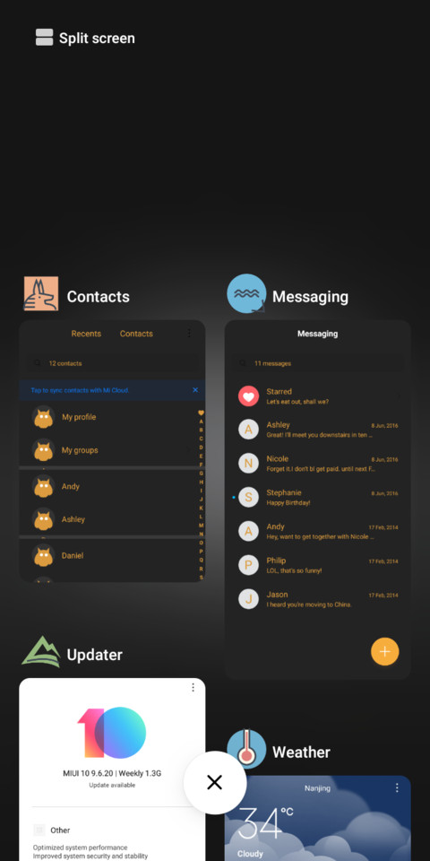 MDark Night screenshot