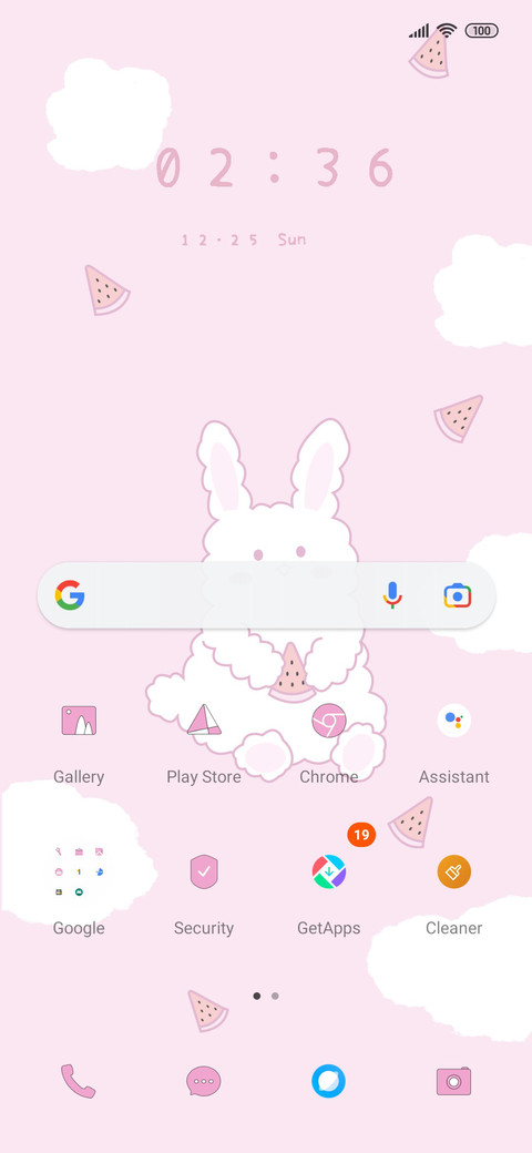 Watermelon rabbit screenshot
