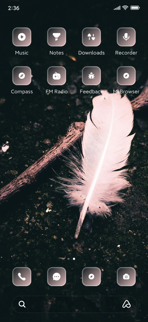 Feather screenshot