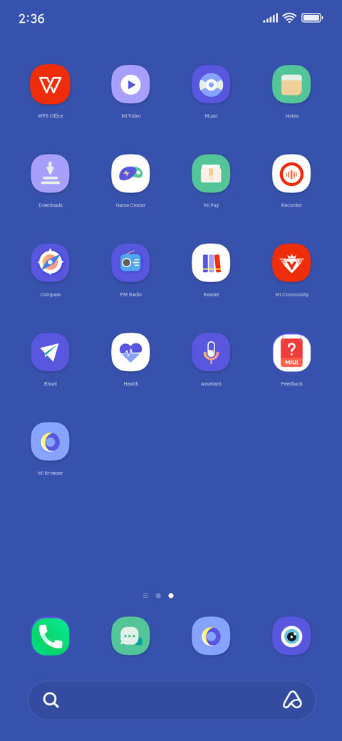 azure widget screenshot