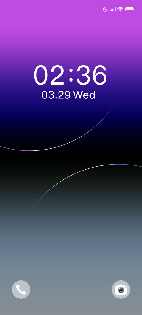 小组件 轻源淡紫 screenshot