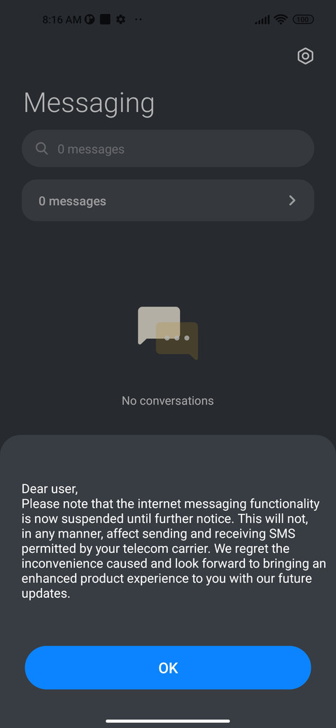 minimalist black screenshot