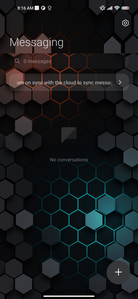 Honeycomb space screenshot