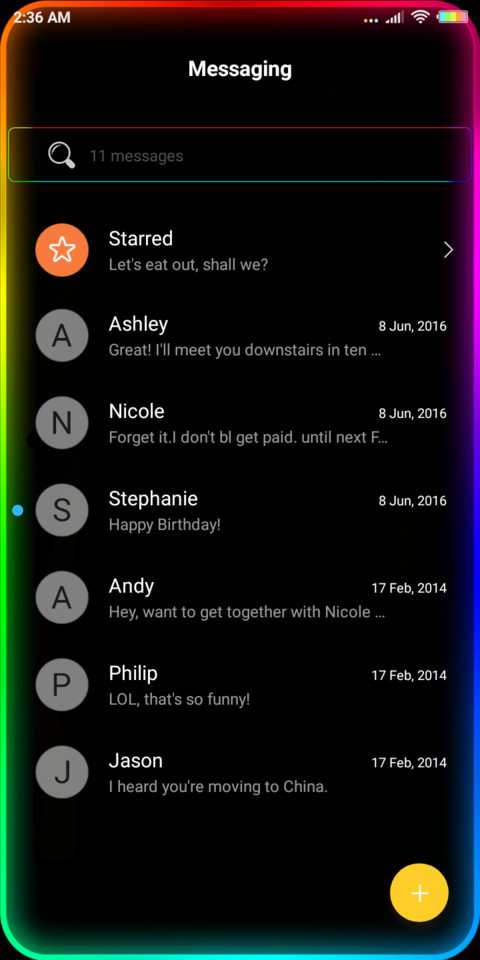 Rainbow Battery screenshot