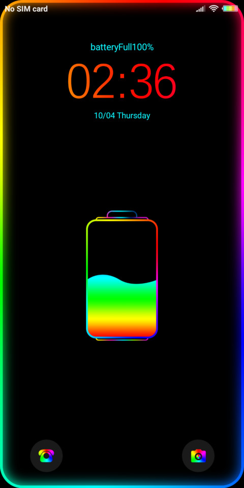 Rainbow Battery screenshot