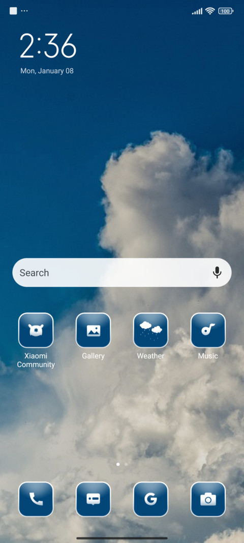 Azure Sky screenshot