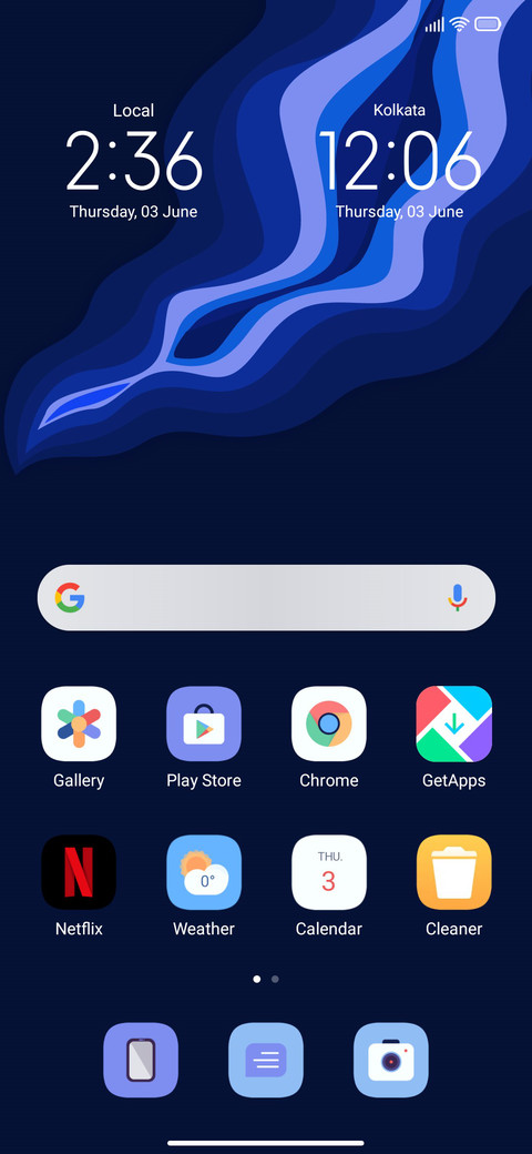 PURPLE UI screenshot