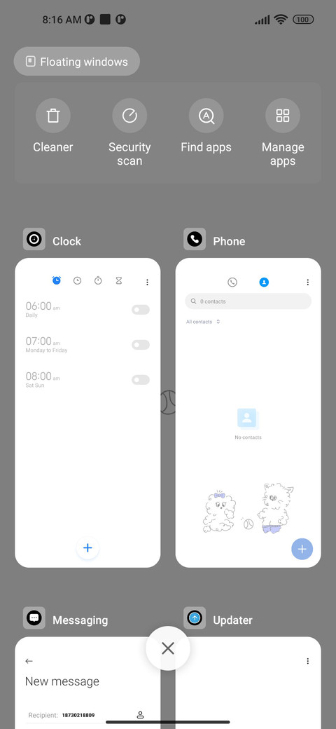 Simple lines screenshot