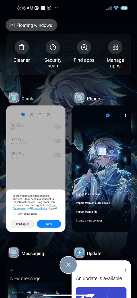 Silver-haired boy screenshot